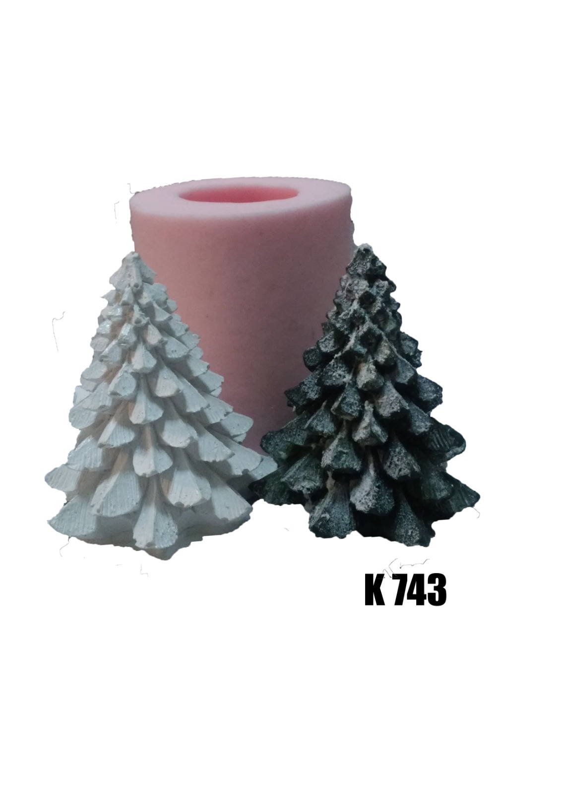 Yılbaşı Ağacı Silikon Kalıp -K743